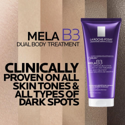 كريم الجسم ميلا B3 لتفتيح وتنعيم البشرة من لاروش بوزيه  La Roche-Posay Mela B3 Body Cream 200 ml